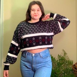 Vintage grandpa sweater